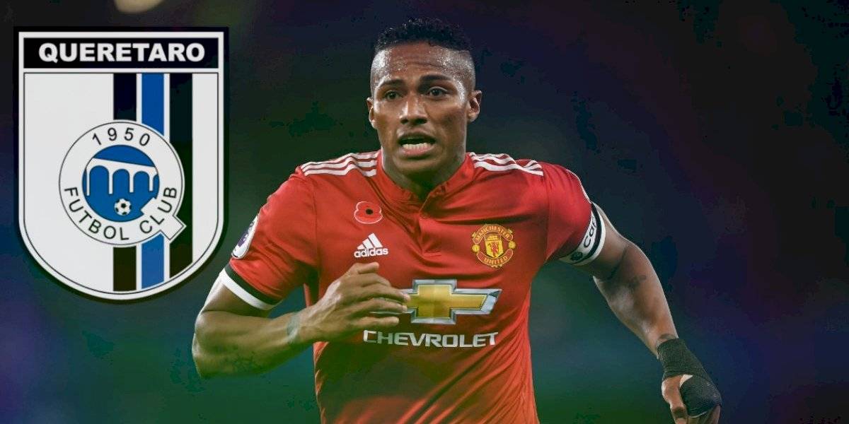 Antonio Valencia ex jugador del Manchester United ficharía con el Querétaro
