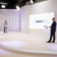 Pandemia dá o tom do debate na Band entre Covas e Boulos