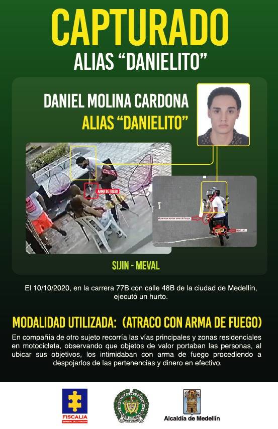 Cayó alias Danielito fletero Cayó alias Danielito fletero