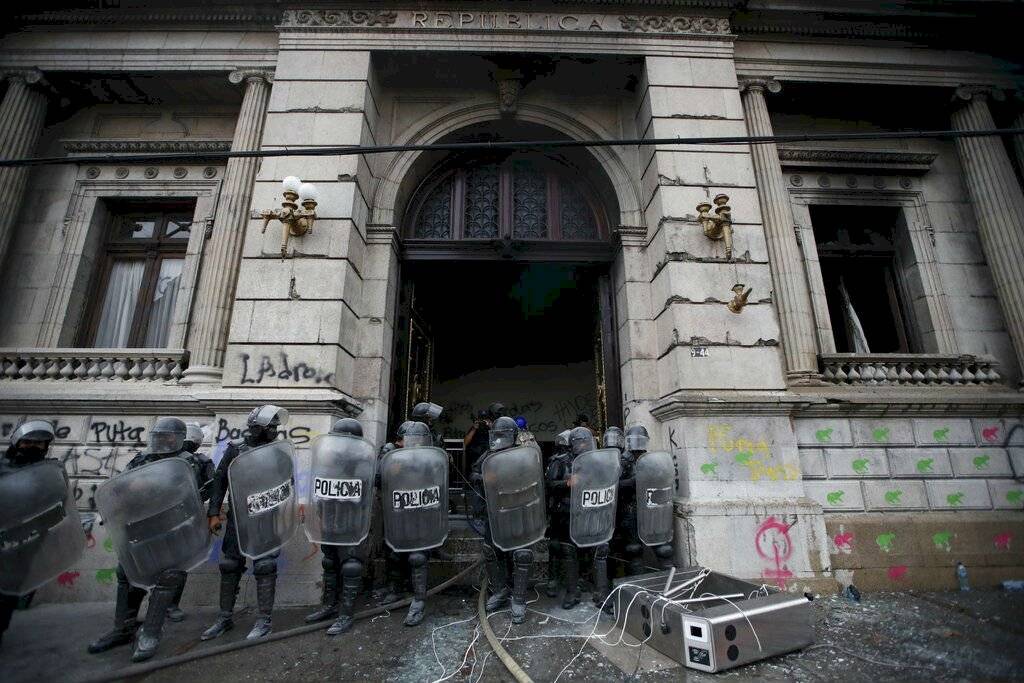 Manifestaciones en Guatemala