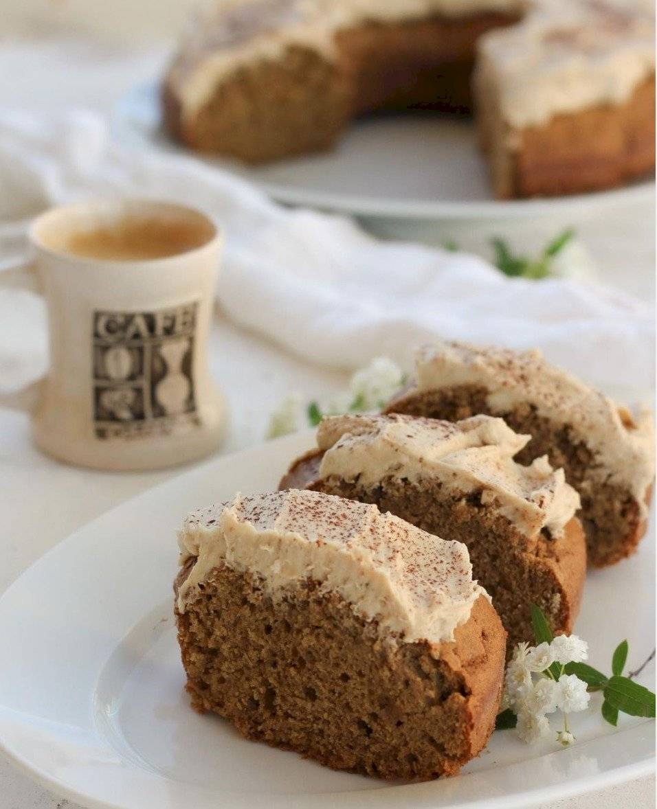 budin de café