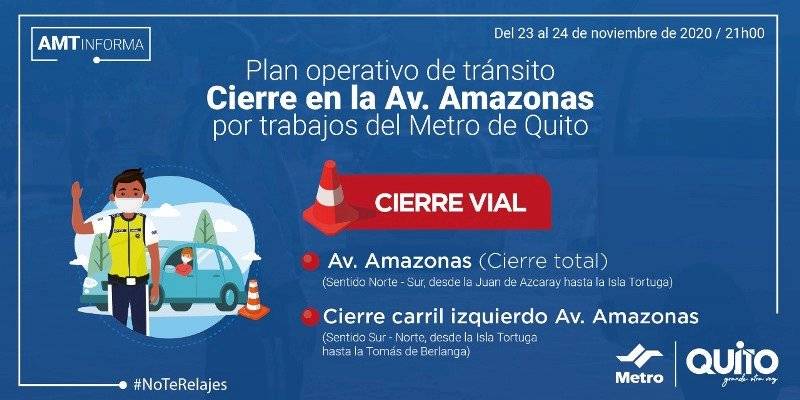 Cierre vial en Plaza de Toros