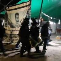 Madruga policía estatal y Guardia Nacional a opositores de termoeléctrica en Morelos