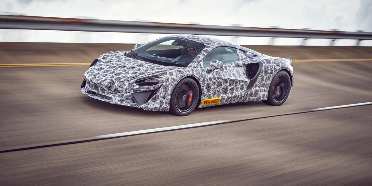 McLaren Artura el primer híbrido de la marca está cerca