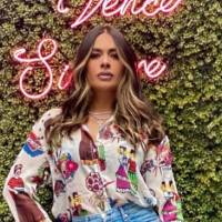 Galilea Montijo impactó en su regreso a Hoy con un jean de lentejuelas y un maxi blazer elegante