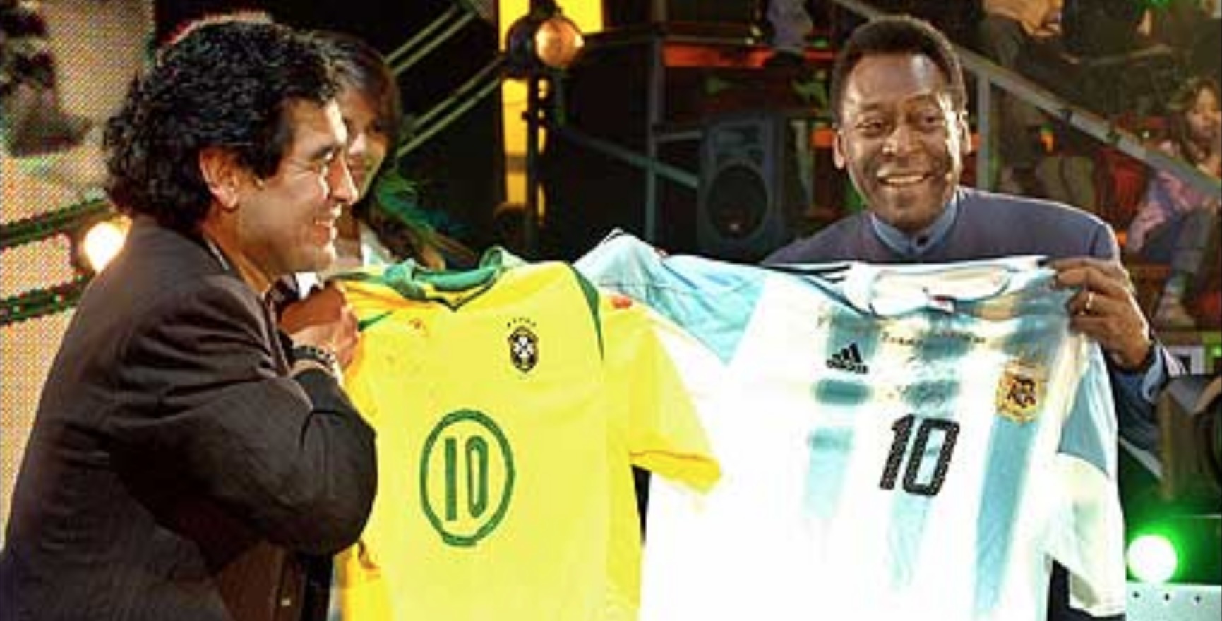 Pelé a Maradona Pelé a Maradona