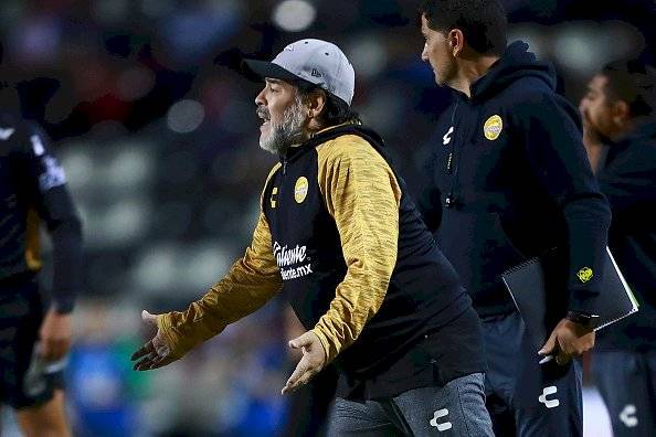 Diego Armando Maradona en el Dorados de Sinaloa