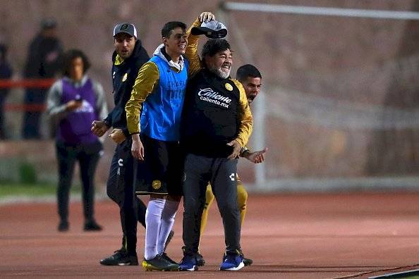 Diego Armando Maradona en el Dorados de Sinaloa