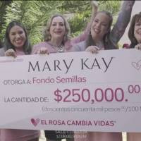 Mary Kay dona 500 mil pesos a Casa Gaviota y Fondo Semillas