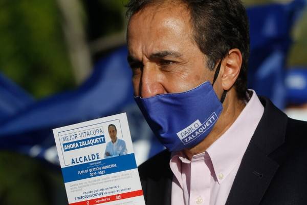 Lavín apoya a Pablo Zalaquett para las primarias en Vitacura: "Es innovador, es creativo y es movido"
