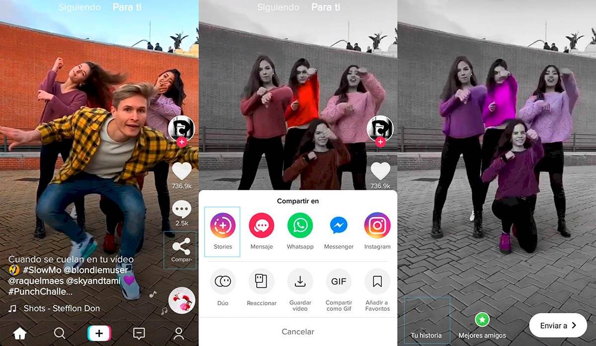 Las coincidencias y diferencias de Spotlight, la versión de TikTok en Snapchat