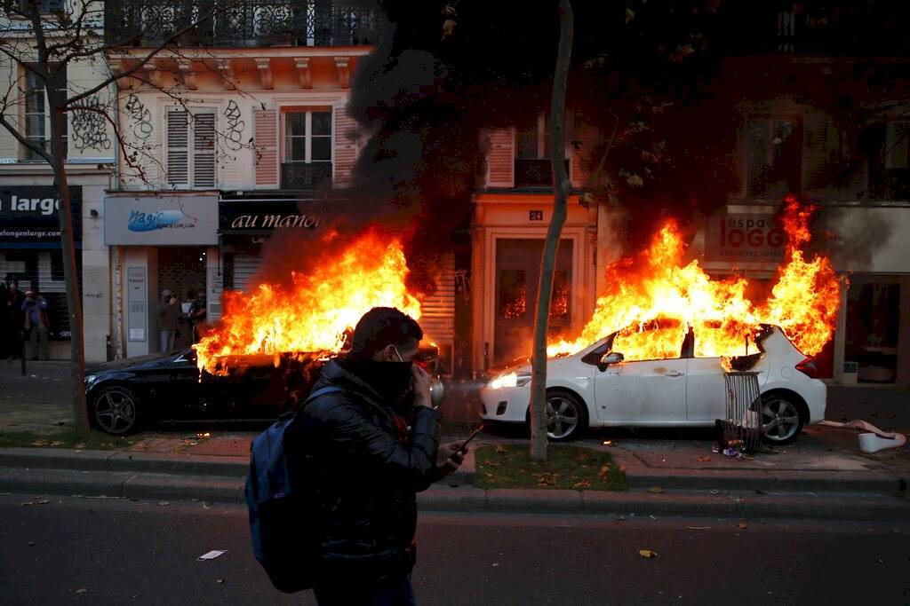 Nueva gran protesta se vive en Francia