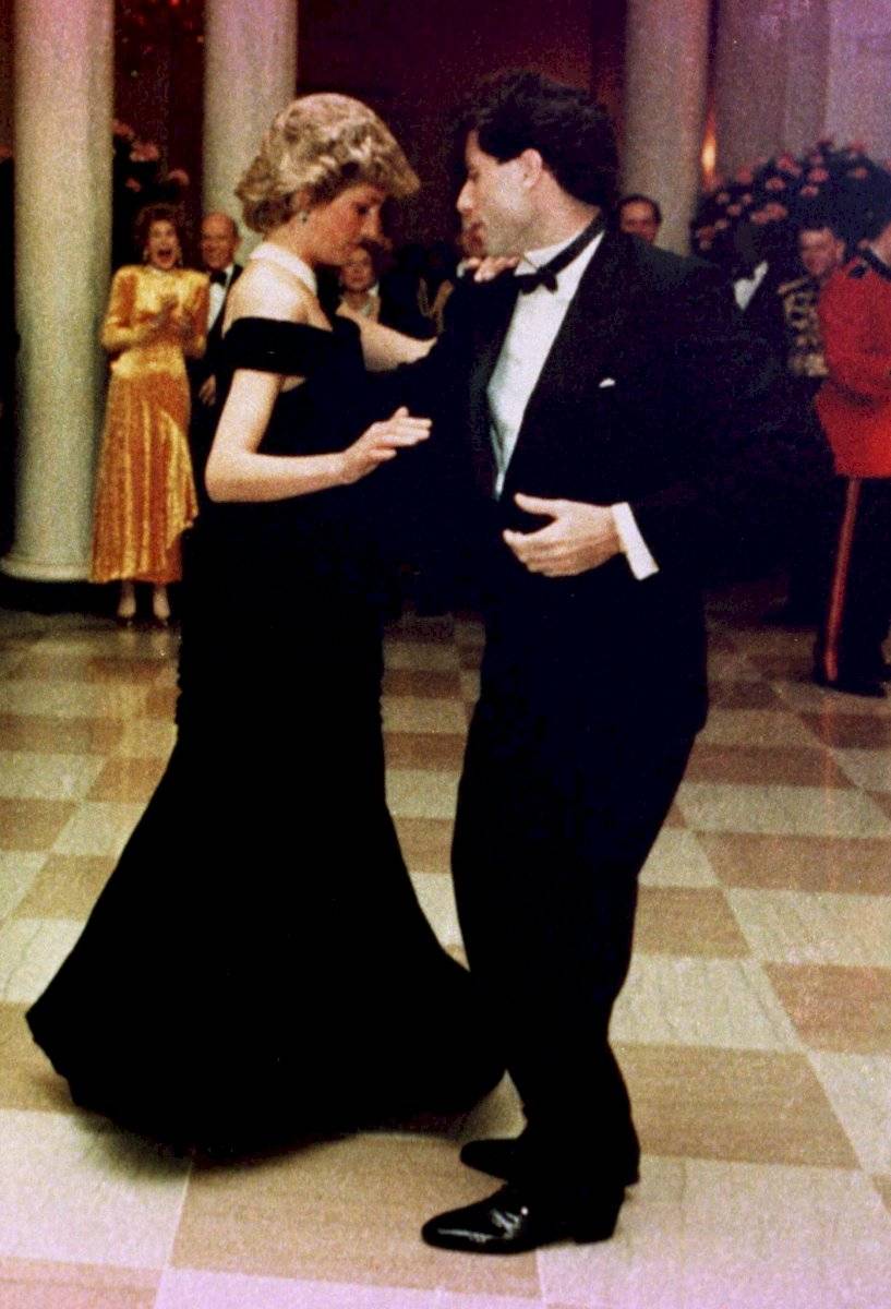 Lady Di y John Travolta