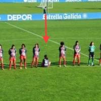Jugadora se niega a guardar minuto de silencio por Maradona y le da la espalda