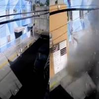 Revelan momento exacto de la explosión en pizzería de Azcapotzalco