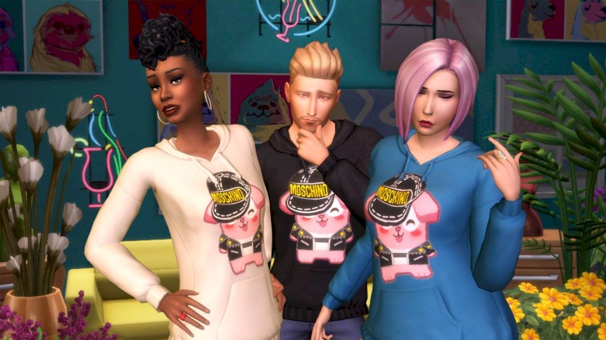 sims moschino