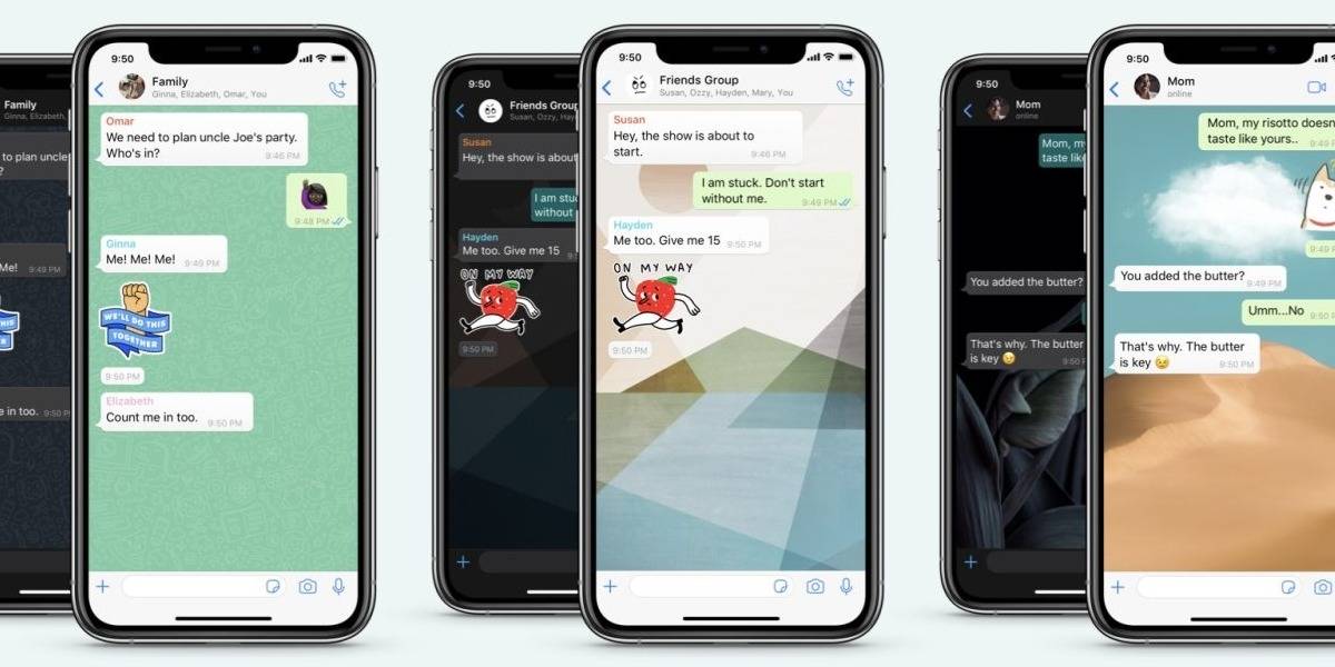 WhatsApp se actualiza a lo grande en iOS con fondos individuales y buscador de stickers
