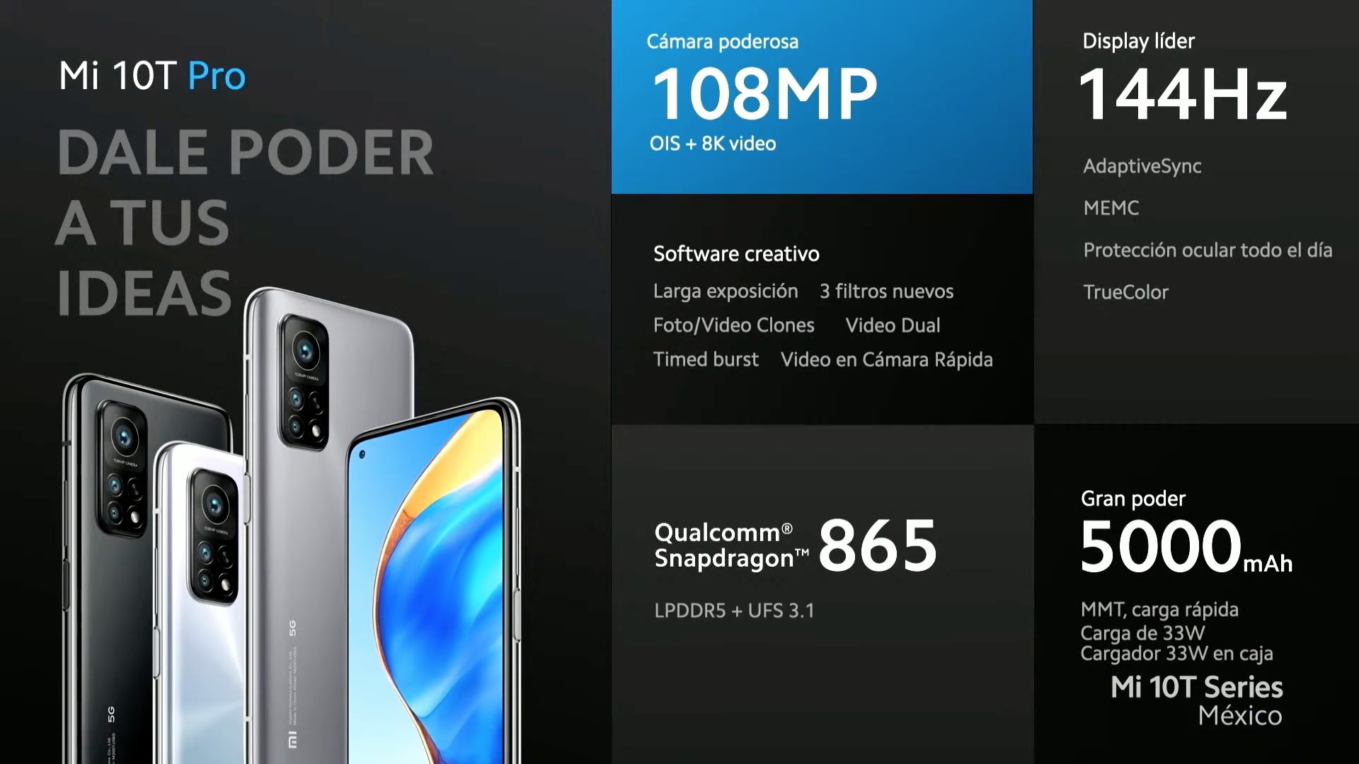 Xiaomi Mi 10T Pro lanzamiento México