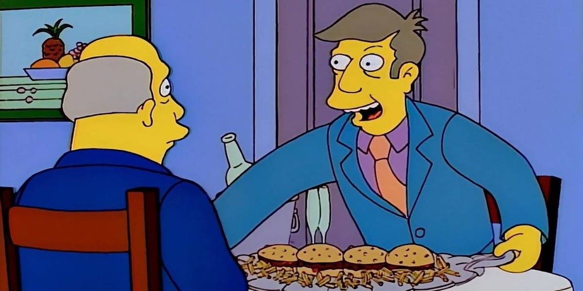 Los Simpson inmortalizan su propio meme de las hamburguejas al vapor y lo vuelven canon