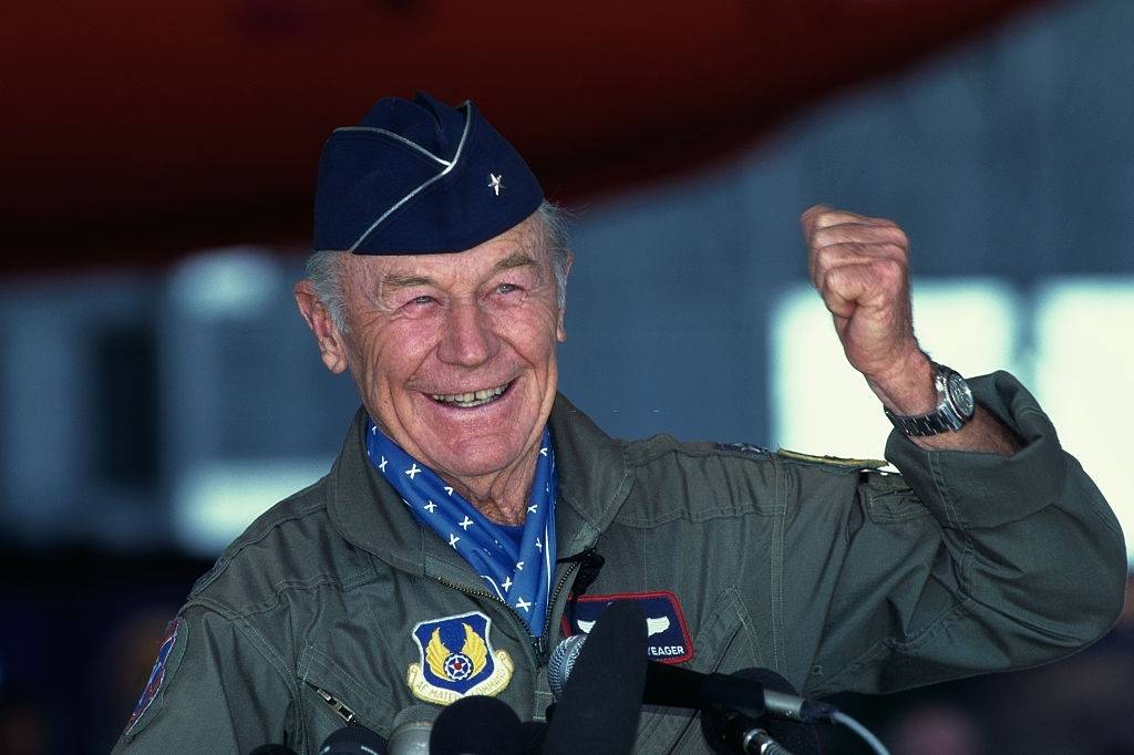 Chuck Yeager. Chuck Yeager.