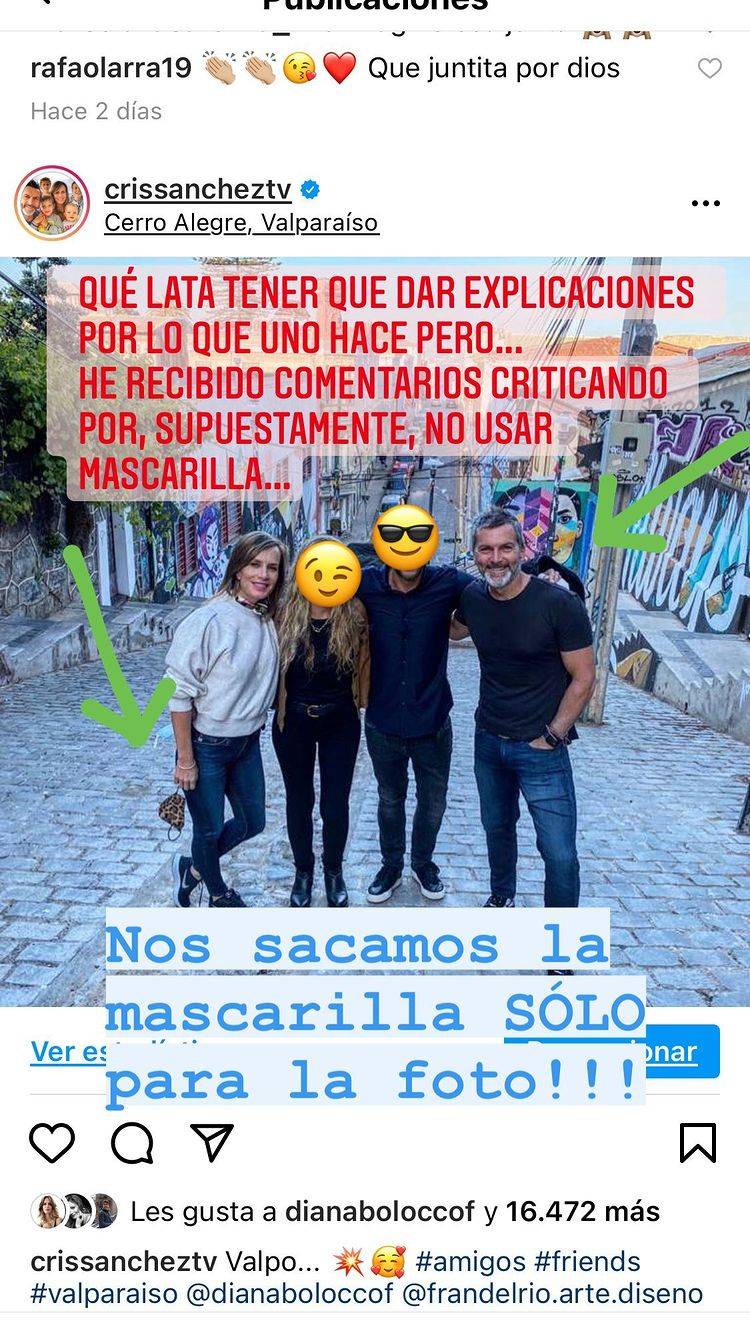 Foto: Instagram Cristián Sánchez