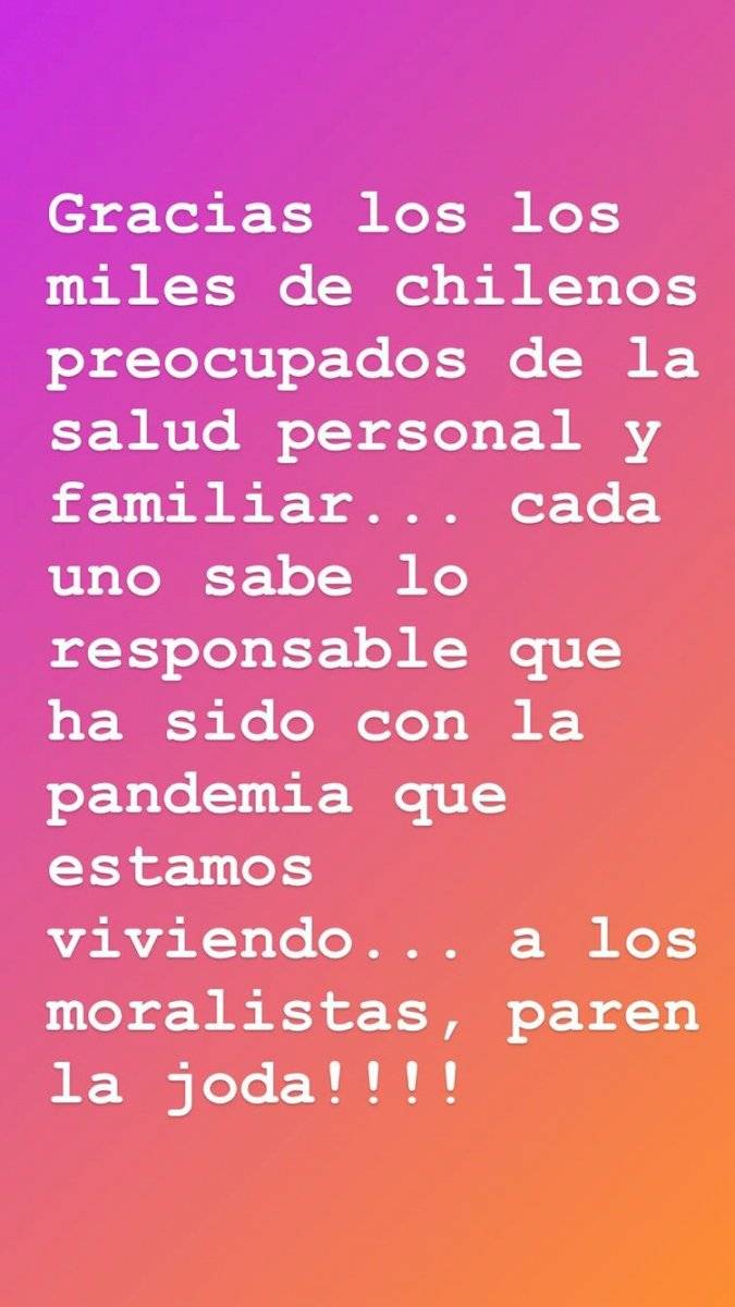 Foto: Instagram Cristián Sánchez