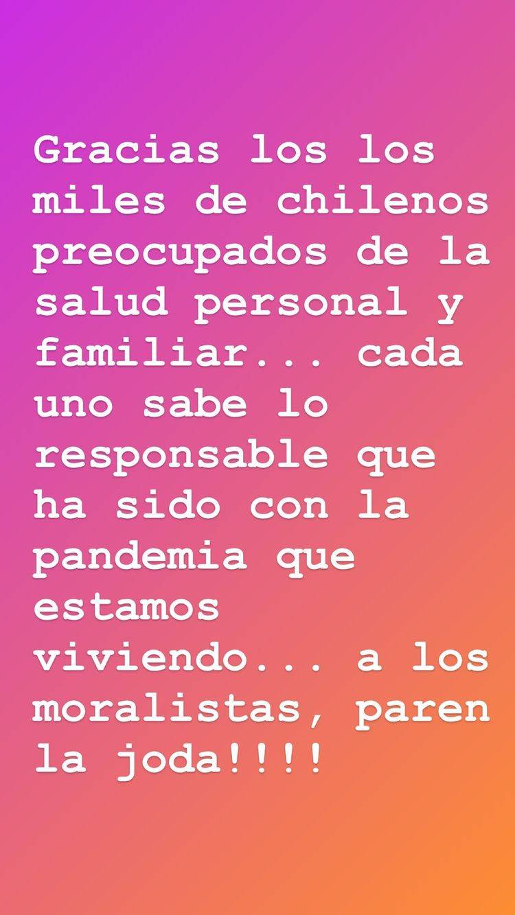 Foto: Instagram Cristián Sánchez