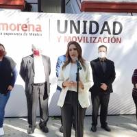 Designa Morena a Clara Luz como precandidata única a la gubernatura de Nuevo León