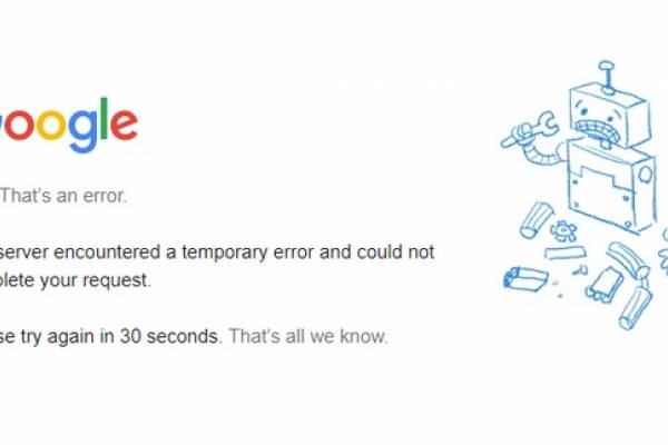 No es tu PC, es Google: usuarios reportan caída mundial de Gmail, YouTube y Drive