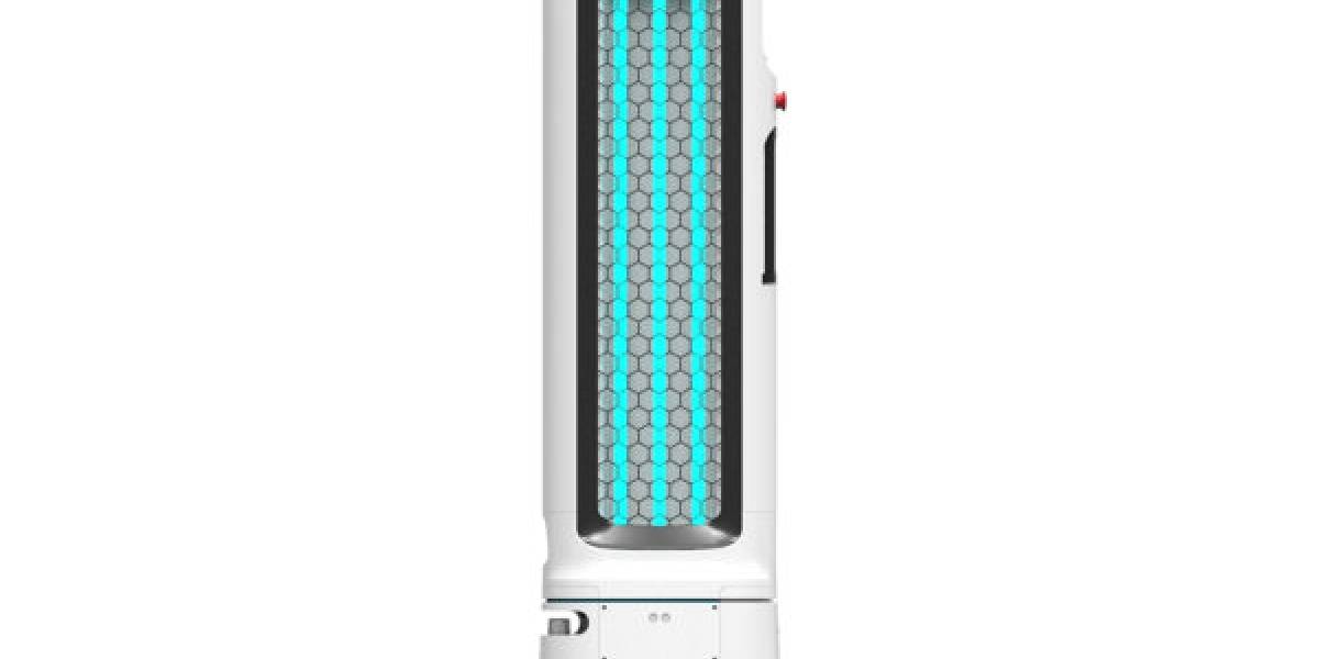 Así funciona el robot UV de LG que limpia espacios para prevenir el coronavirus