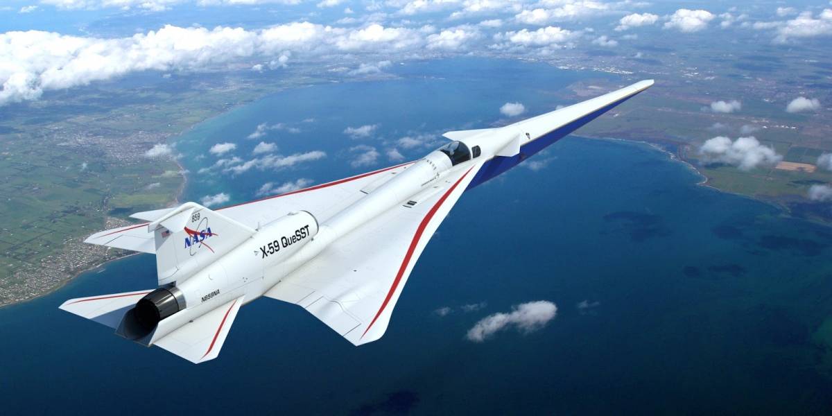 El silencioso Supersonic X-59 está más cerca gracias a un ensamblaje clave en el ala del avión, dice la NASA