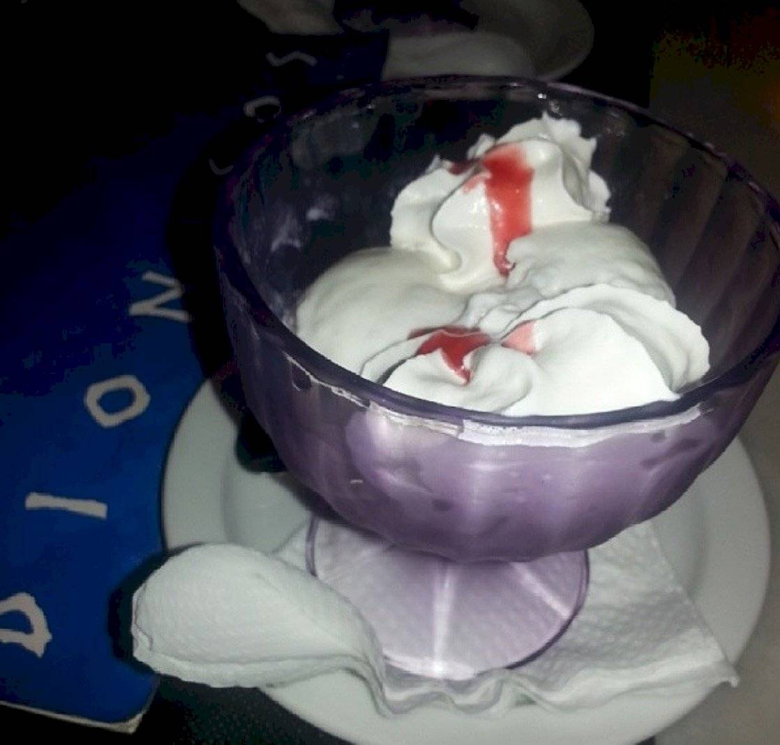 helado de yogurt