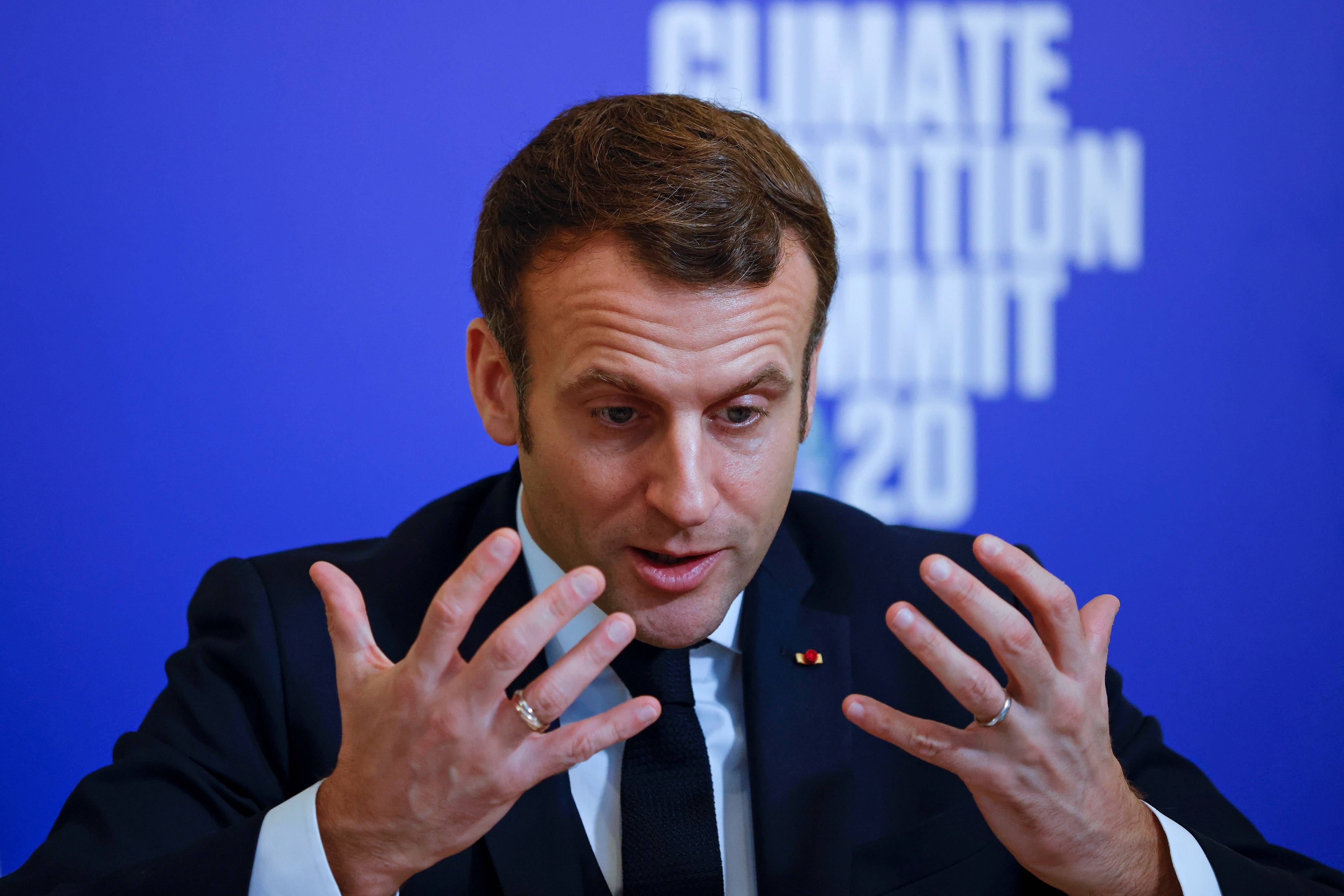 Presidente francés, Emmanuel Macron