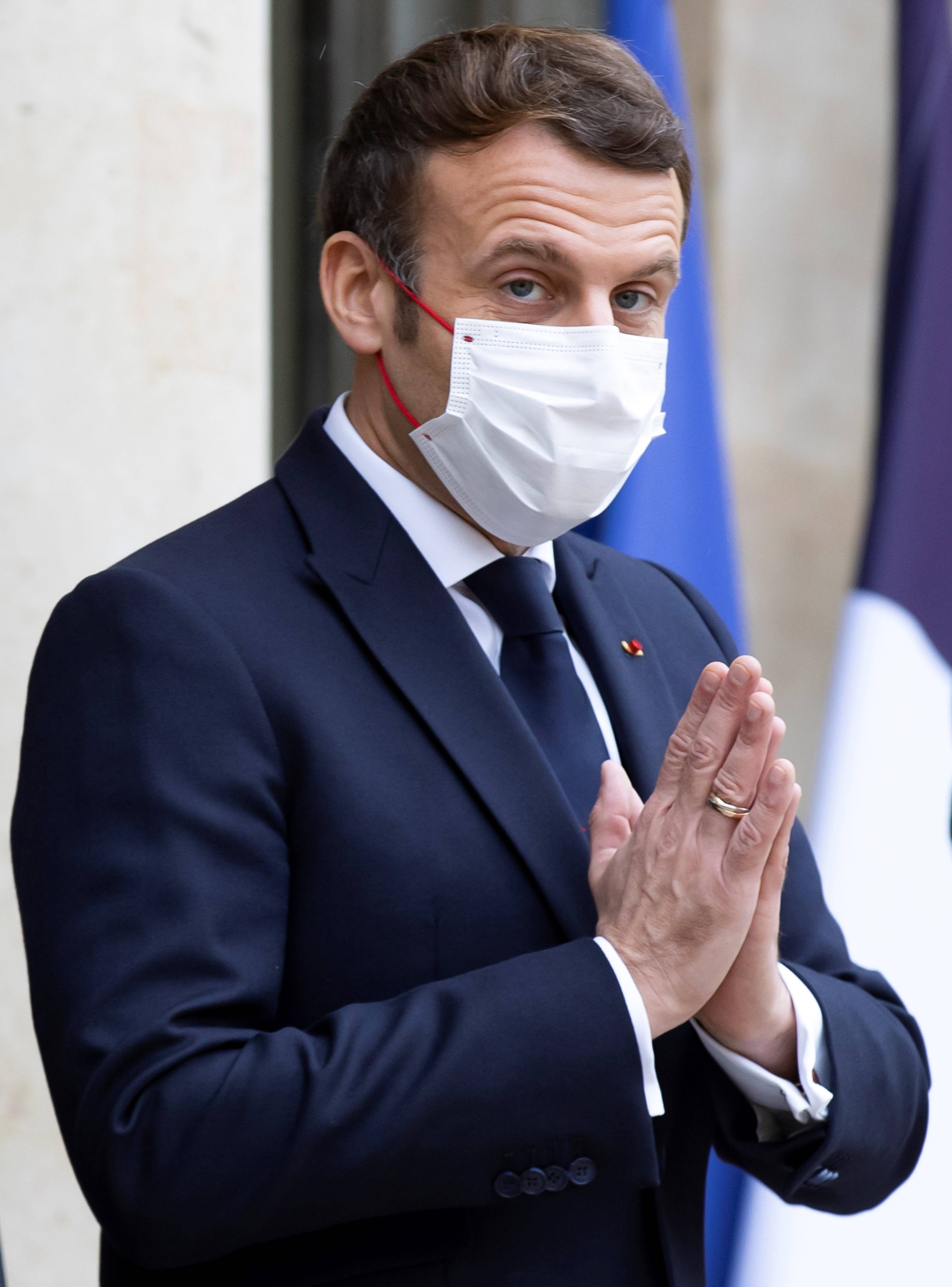 Presidente francés, Emmanuel Macron