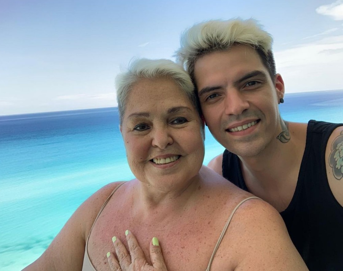 Lupita D’Alessio y César D’Alessio
