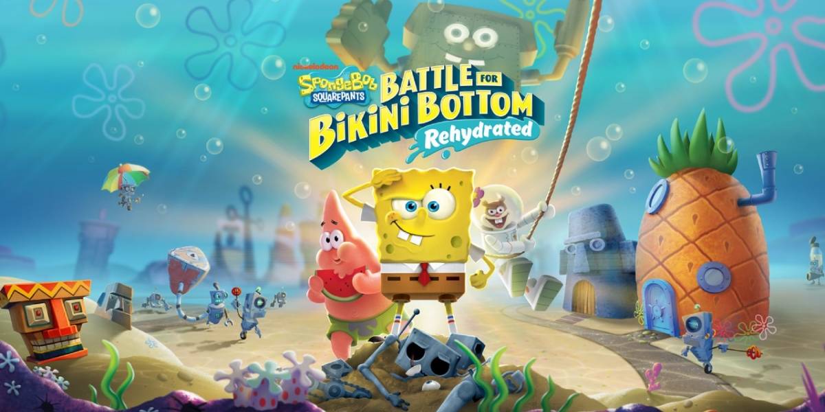 Bob Esponja: ya está en español latino el juego Battle for Bikini Bottom Rehydrated