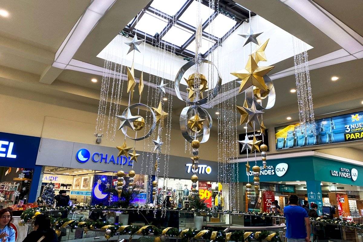 Decoración navideña en CCI
