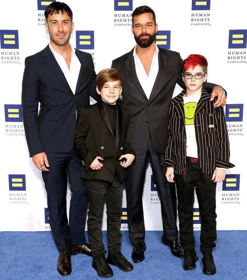 Ricky Martin muestra con orgulloso lo mucho que ha crecido su hijo Renn ricky martin