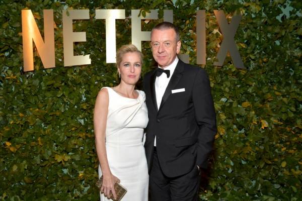 La reconocida actriz Gillian Anderson se separó de Peter Morgan, el creador de la serie The Crown