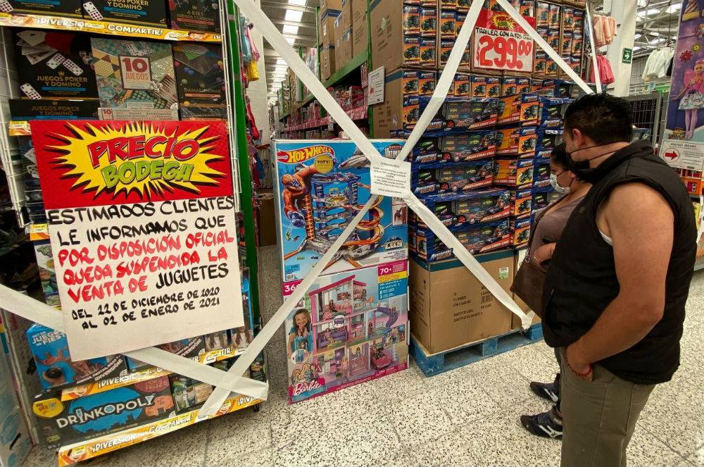 Restringen venta de juguetes