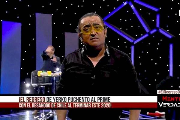 Volvió con todo: Yerko Puchento disparó contra Piñera, Canal 13 y varios más en su estreno en "Mentiras Verdaderas"
