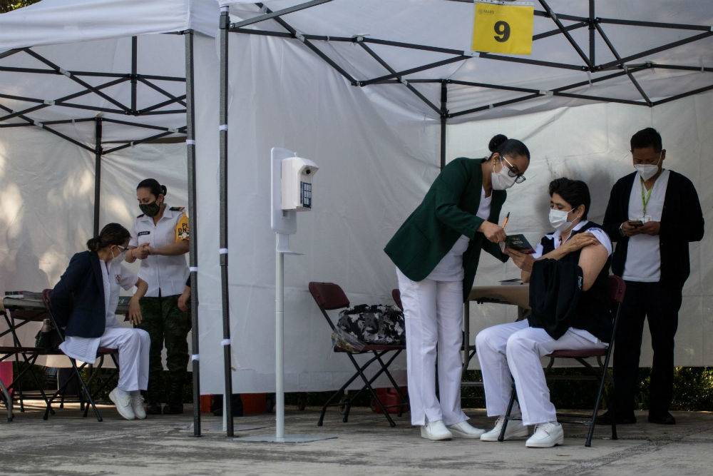 Personal médico vacunas en el Hospital General