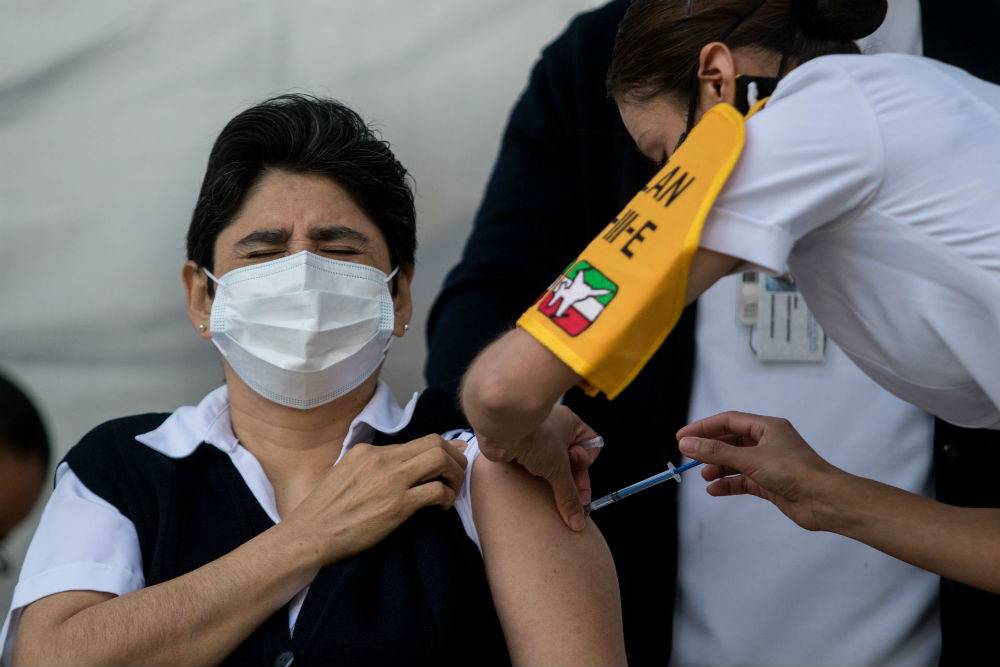 Personal médico vacunas en el Hospital General