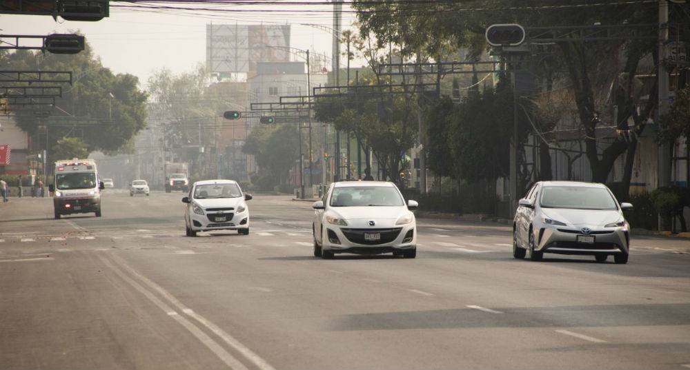 Calles vacías en la CDMX Navidad 2020