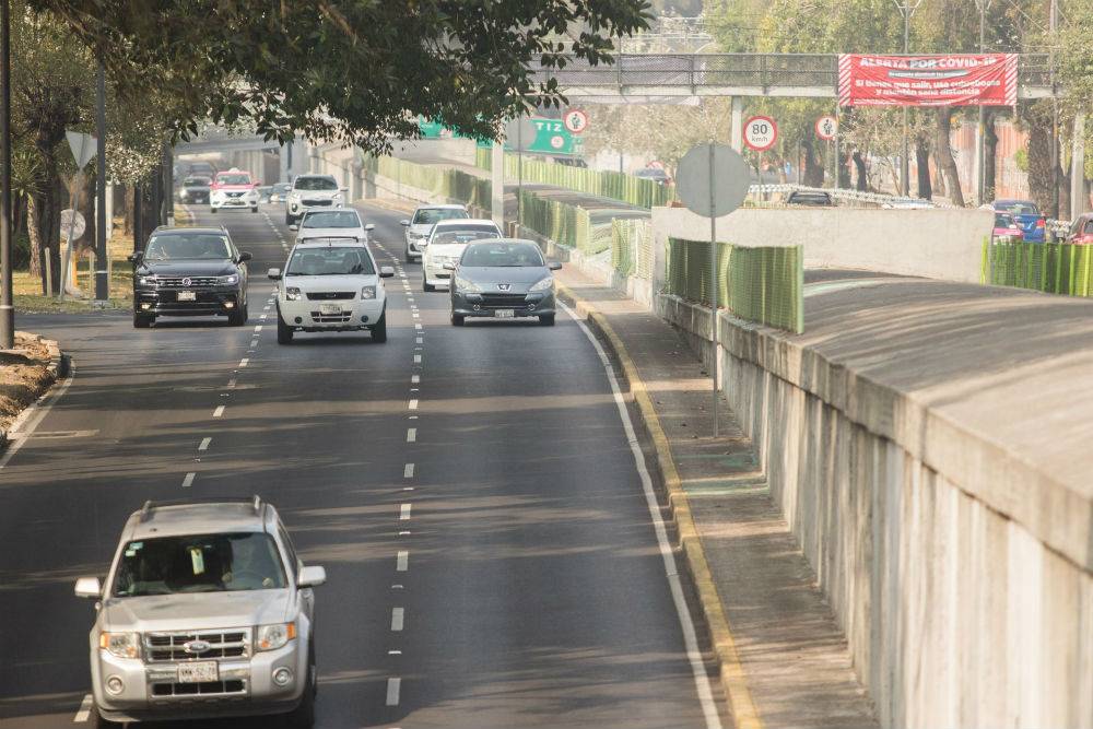 Calles vacías en la CDMX Navidad 2020
