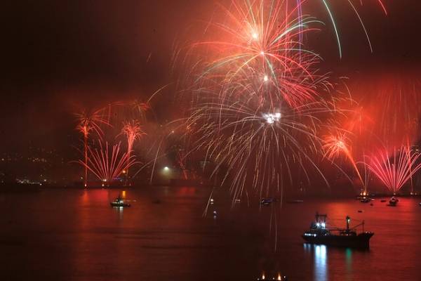 "Año Nuevo en el Mar": empresa quiere realizar show pirotécnico en Valparaíso en otra fecha