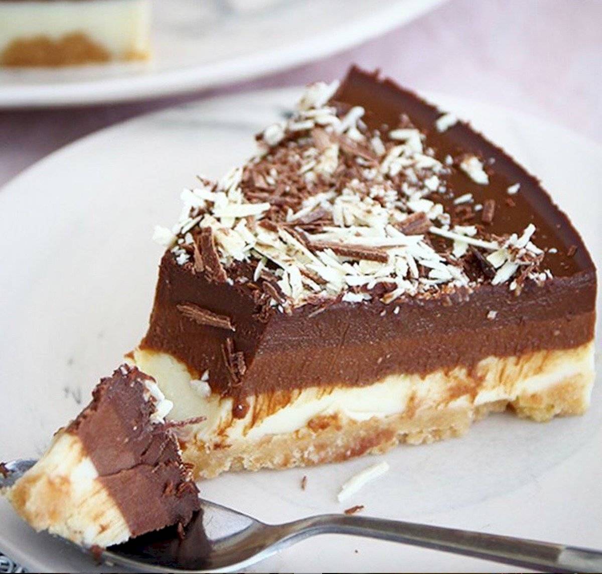 torta a los 3 chocolates