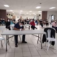 Estudiantes de medicina se unen a operativo de vacunación de la Guardia Nacional