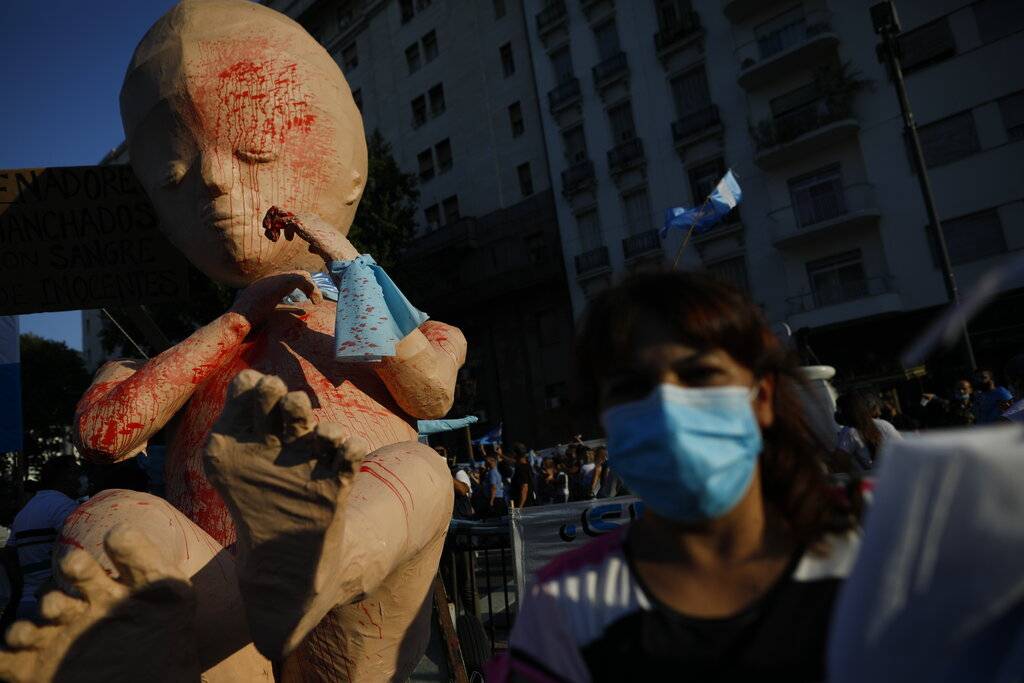 Manifestaciones contra el aborto en Argentina Manifestaciones contra el aborto en Argentina