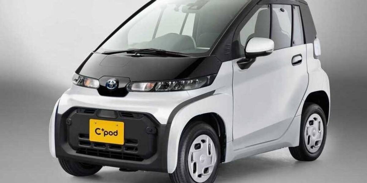 Conoce las especificaciones del exclusivo "C+Pod": el pequeño pero funcionar auto eléctrico que presentó Toyota